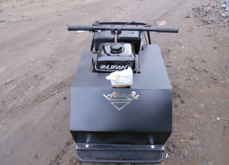 Мотобуксировщик AhtaR Зима 9 л/с с вариатором в Коломне