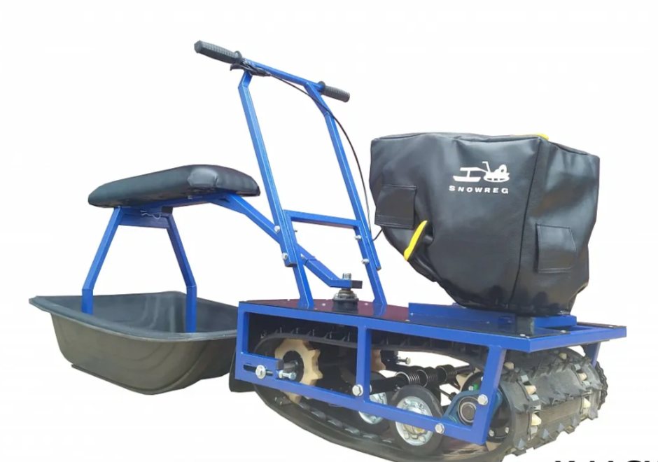 Мини-мотобуксировщик Альбатрос-М с фарой в Коломне