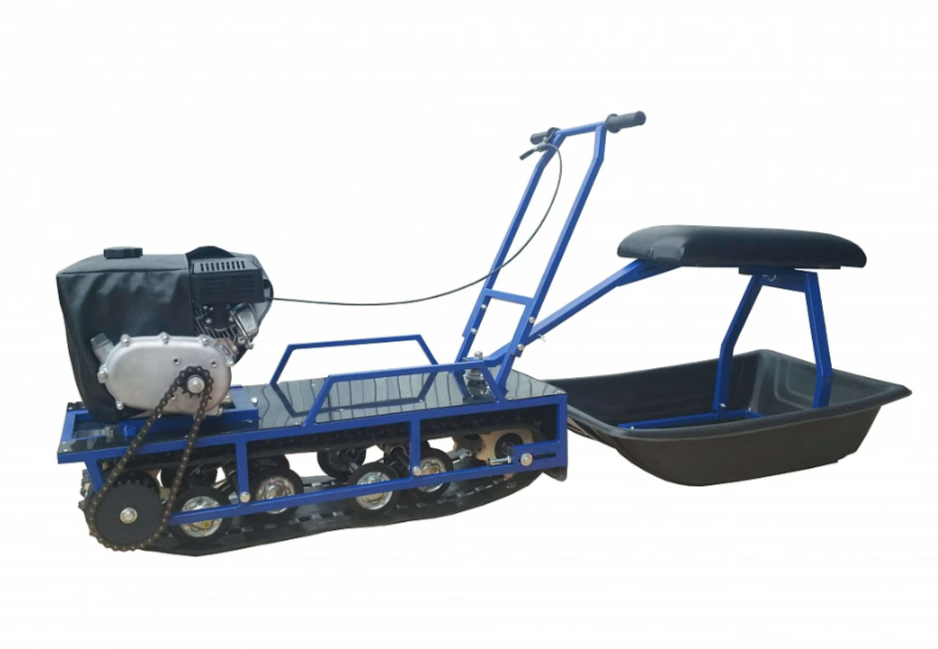 Мотобуксировщик Альбатрос-L 8 с фарой в Коломне