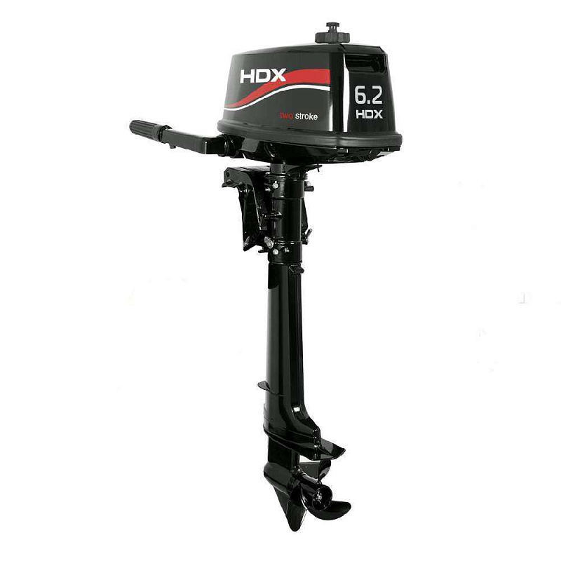 Лодочный мотор 2-х тактный HDX R series T 6,2 BMS (с топливным баком 12л) в Коломне