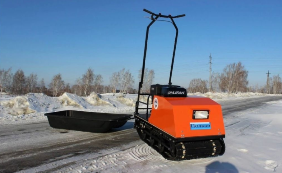 Мотобуксировщик Полкан 500К мини 9 л.с. в Коломне