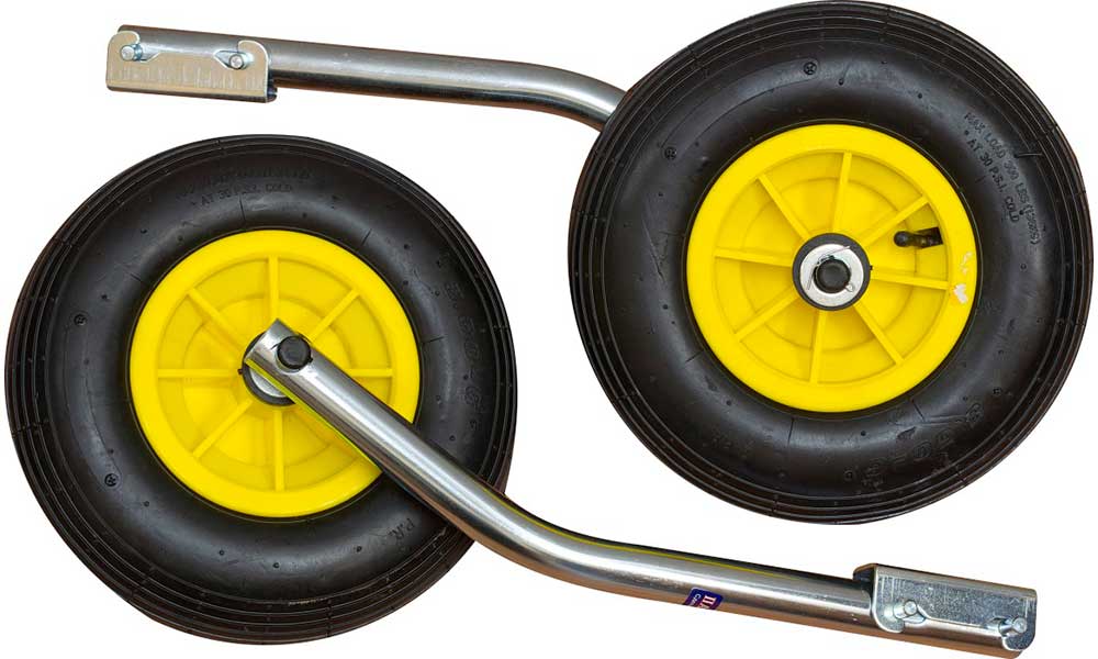 Транцевые колеса 330 мм модульные удлиненные в Коломне