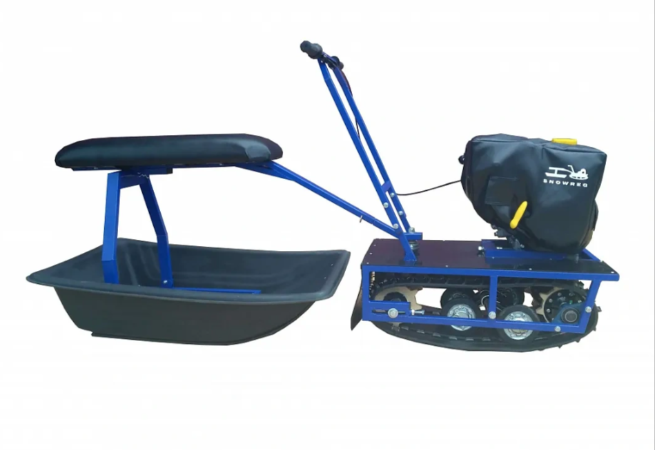 Мини-мотобуксировщик Альбатрос-М с фарой в Коломне