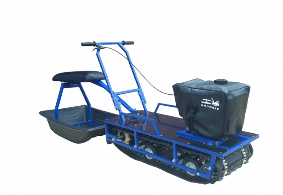 Мотобуксировщик Альбатрос-L 8 с фарой в Коломне