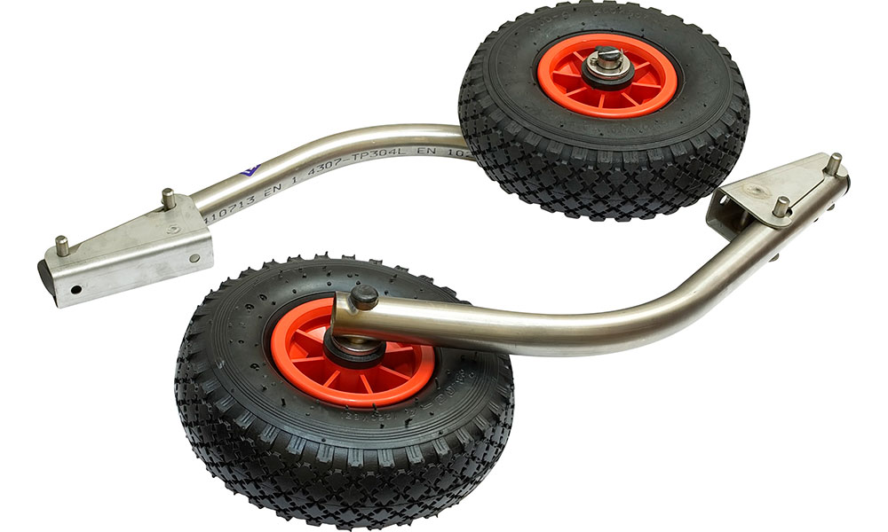 Транцевые колеса модульные для нднд из нержавеющей стали в Коломне