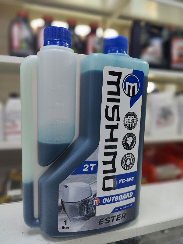 Масло MISHIMO 2T OUTBOARD (ESTER) полусинтетика 1 л в Коломне