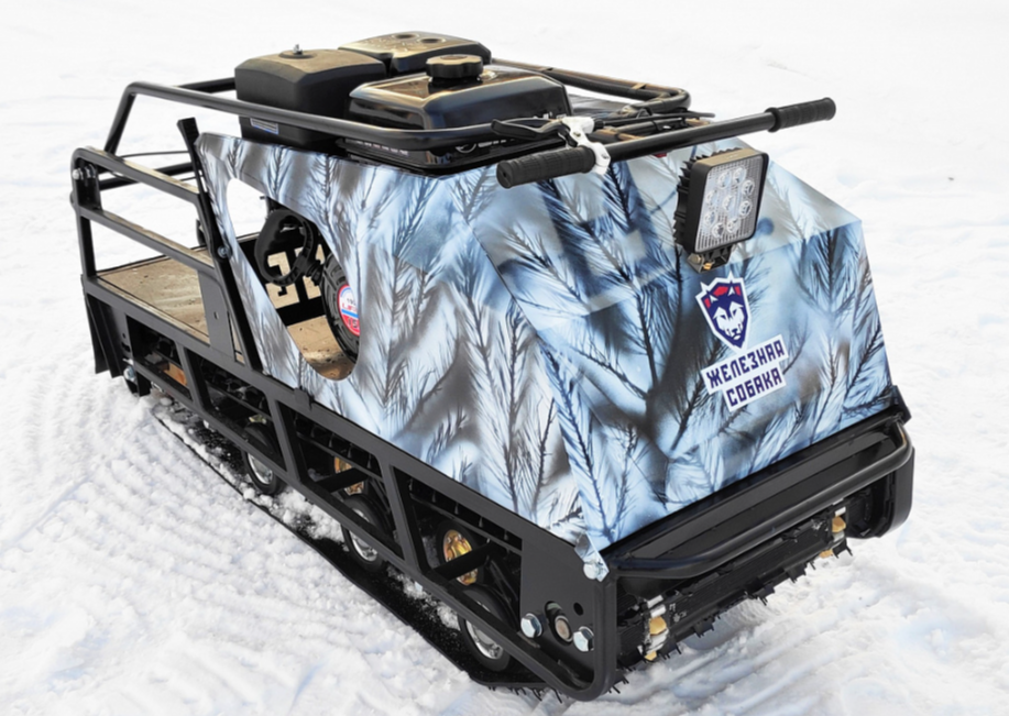 Мотобуксировщик Irondog (Железная собака) M600 20  Камуфляж Охотник в Коломне