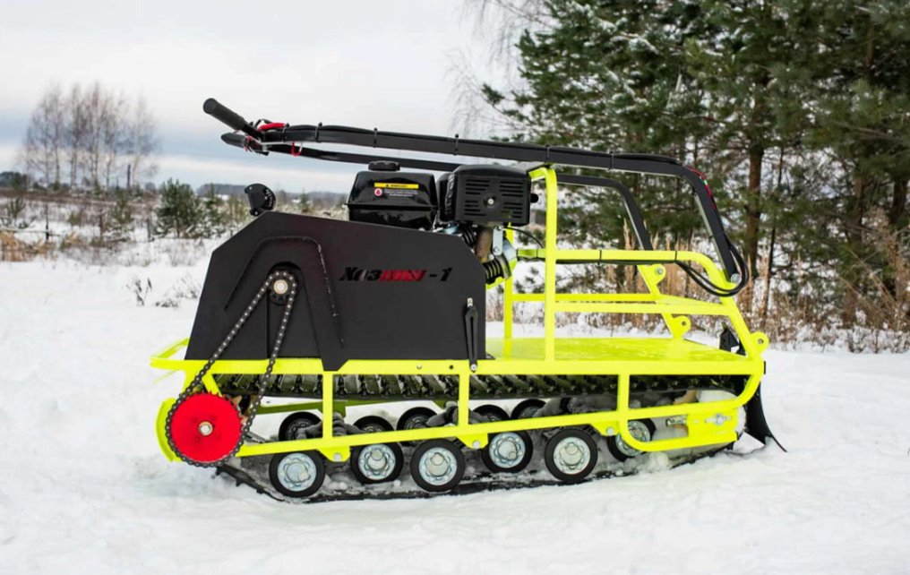 Мотобуксировщик Бурлак ХОЗЯИН-1 (капот металл) в Коломне