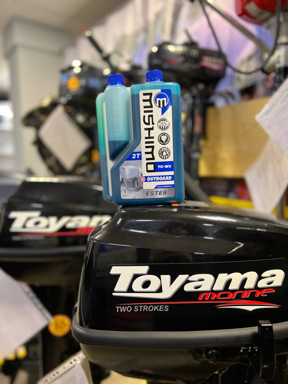Масло MISHIMO 2T OUTBOARD (ESTER) полусинтетика 1 л в Коломне