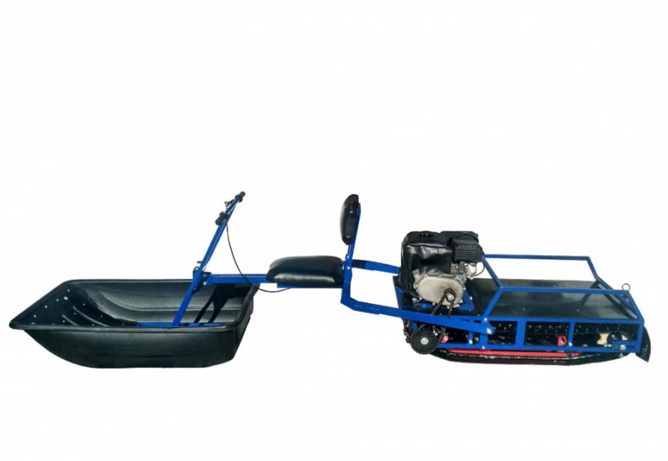 Мотобуксировщик толкач Альбатрос-XL8 с модулем. С фарой, склизы в Коломне