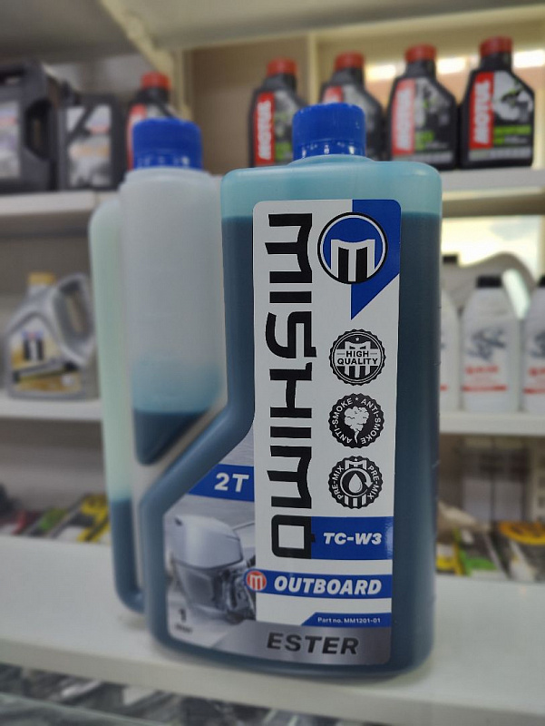 Масло MISHIMO 2T OUTBOARD (ESTER) полусинтетика 1 л в Коломне