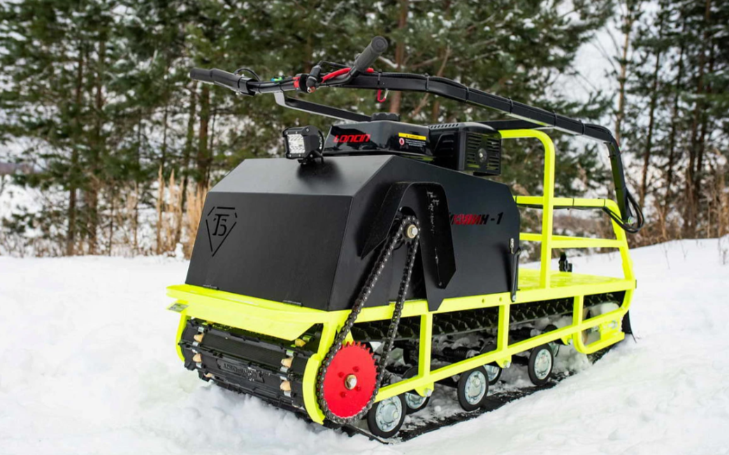 Мотобуксировщик Бурлак ХОЗЯИН-1 (капот металл) в Коломне