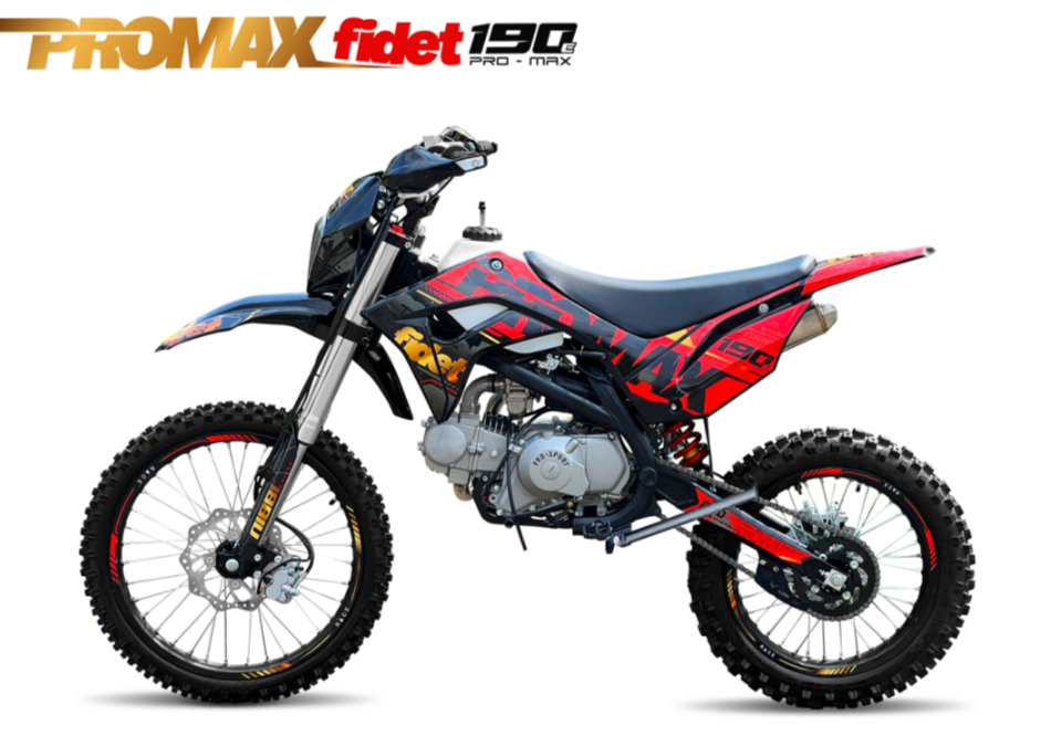 Мотоцикл (питбайк) PROMAX FIDET (ФАЙДЕТ) 190E MAX PRO LUX 19/16 в Коломне