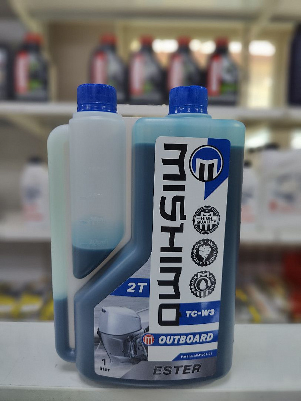 Масло MISHIMO 2T OUTBOARD (ESTER) полусинтетика 1 л в Коломне