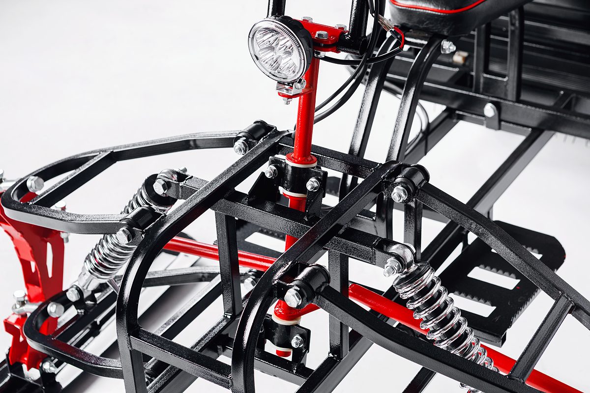 Лыжный модуль IKUDZO TERRAIN с подогревом ручек металлические лыжи в Коломне