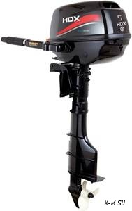 Лодочный мотор 4-х тактный HDX F 5 BMS в Коломне
