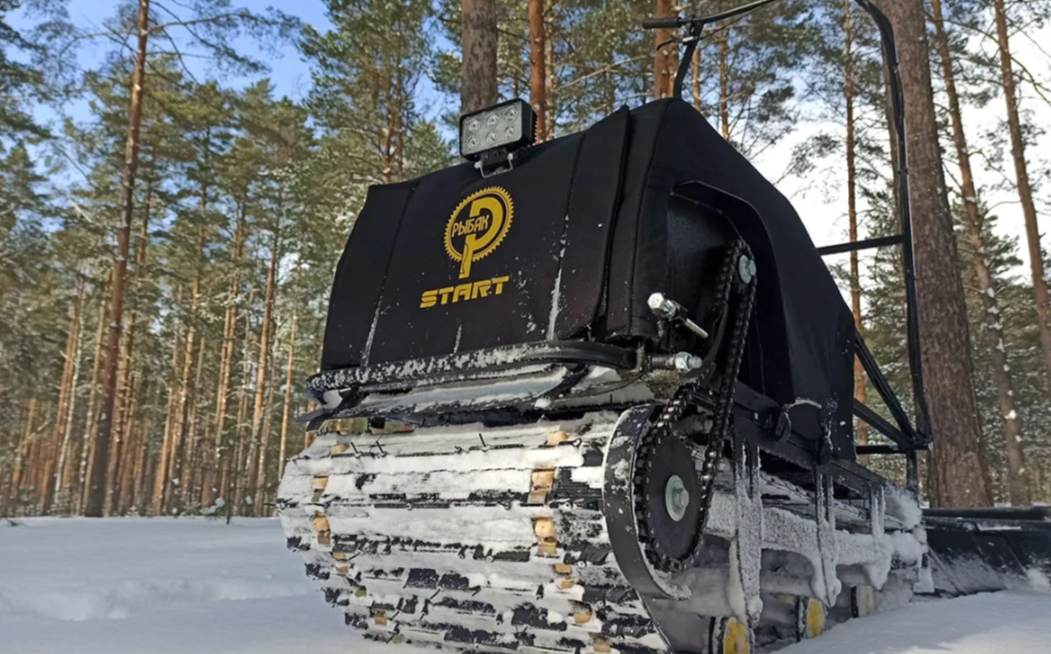 Мотобуксировщик РЫБАК СТАРТ Lifan 15 л.с (тканный капот) в Коломне