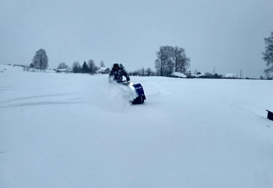 Мотобуксировщик Альбатрос-XLV 9 тележки, 1450 мм в Коломне