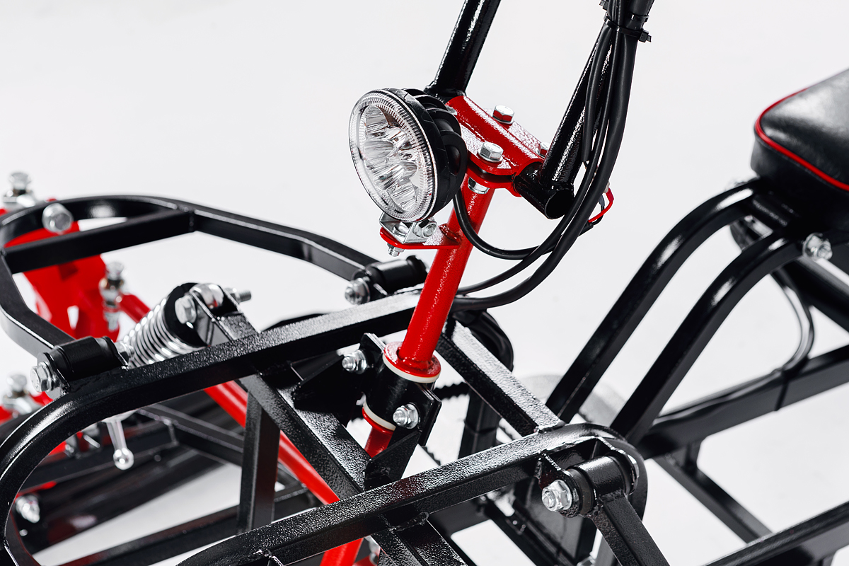 Лыжный модуль IKUDZO TERRAIN с подогревом ручек металлические лыжи в Коломне