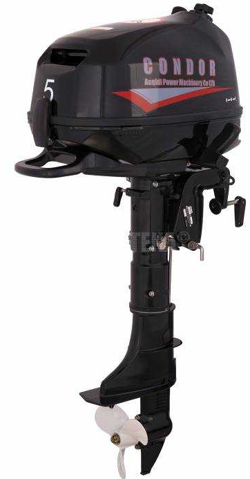 Лодочный мотор Condor F5HS без бака 12 л. в Коломне