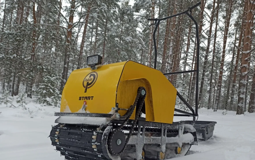 Мотобуксировщик РЫБАК СТАРТ Lifan 15 л.с. (металлический капот) в Коломне