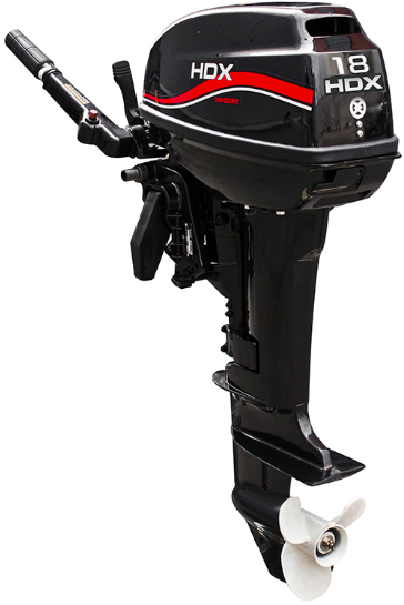 Лодочный мотор 2-х тактный HDX R series TE 18 BMS в Коломне