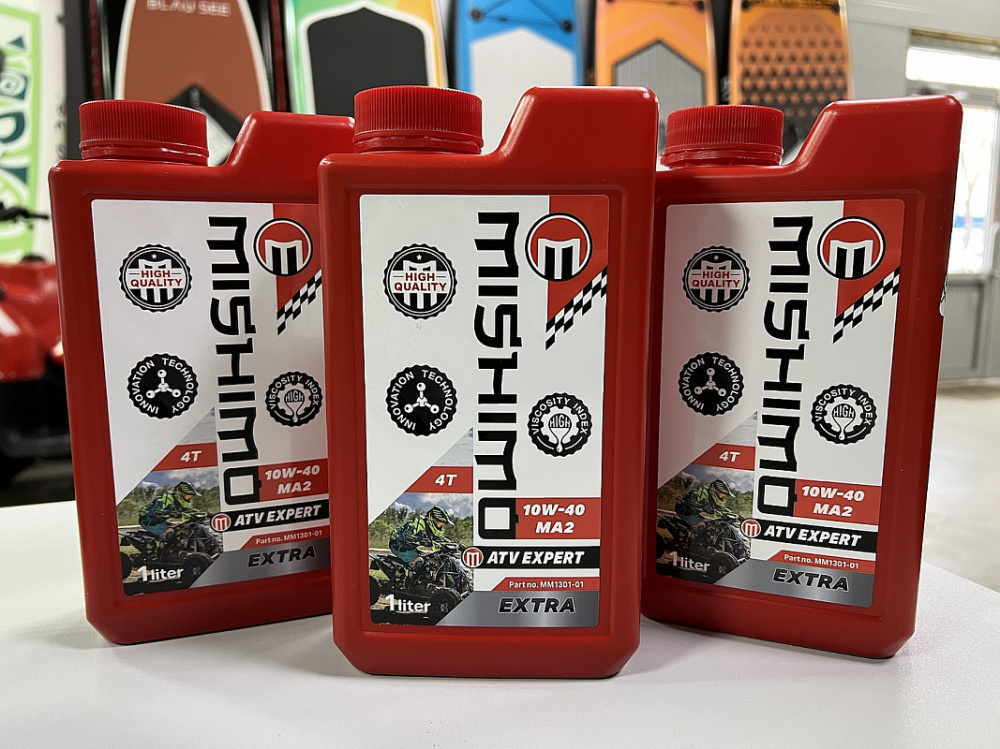 Масло MISHIMO 4T ATV EXPERT (EXTRA) 10w40 1 л в Коломне