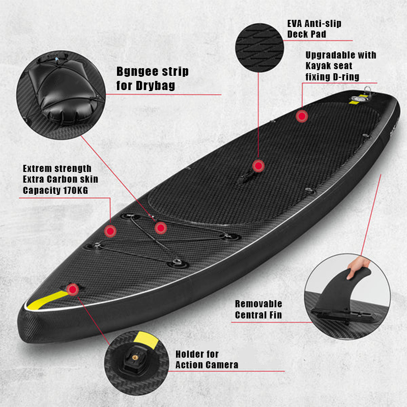 SUP (САП) ДОСКА MISHIMO CARBON DARKSIDE 10.6’ (325СМ) в Коломне