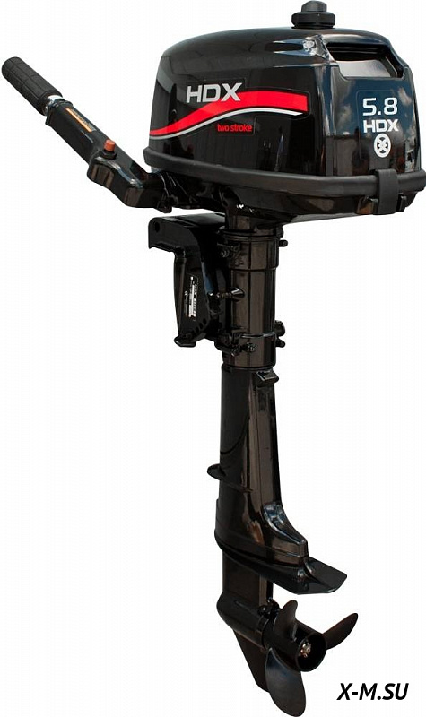 Лодочный мотор 2-х тактный HDX R series T 5,8 BMS в Коломне