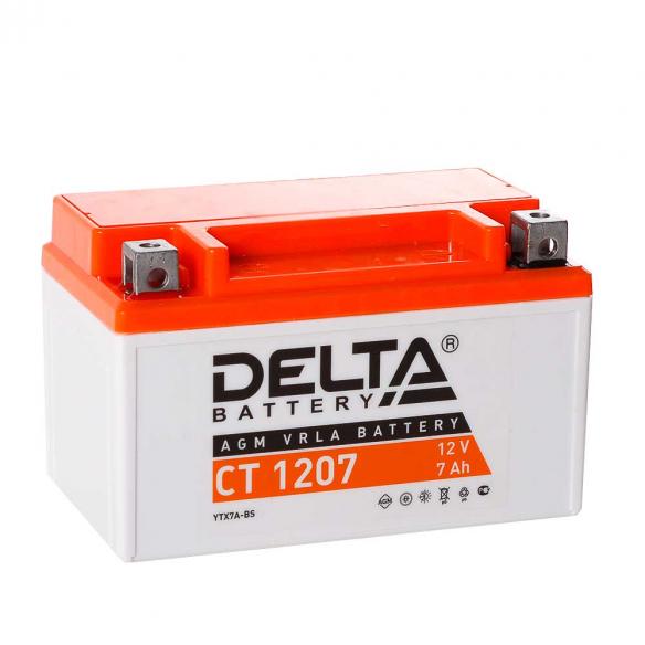 Аккумулятор Delta CT 1207 (12V / 7Ah) в Коломне