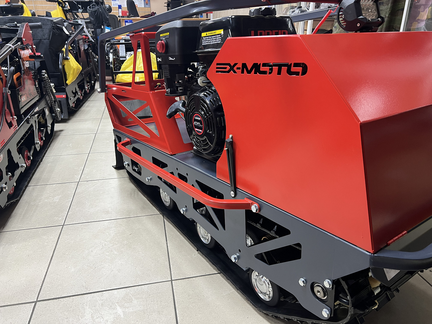 Мотобуксировщик EX-MOTO SNOWDOG S500 15л.с в Коломне