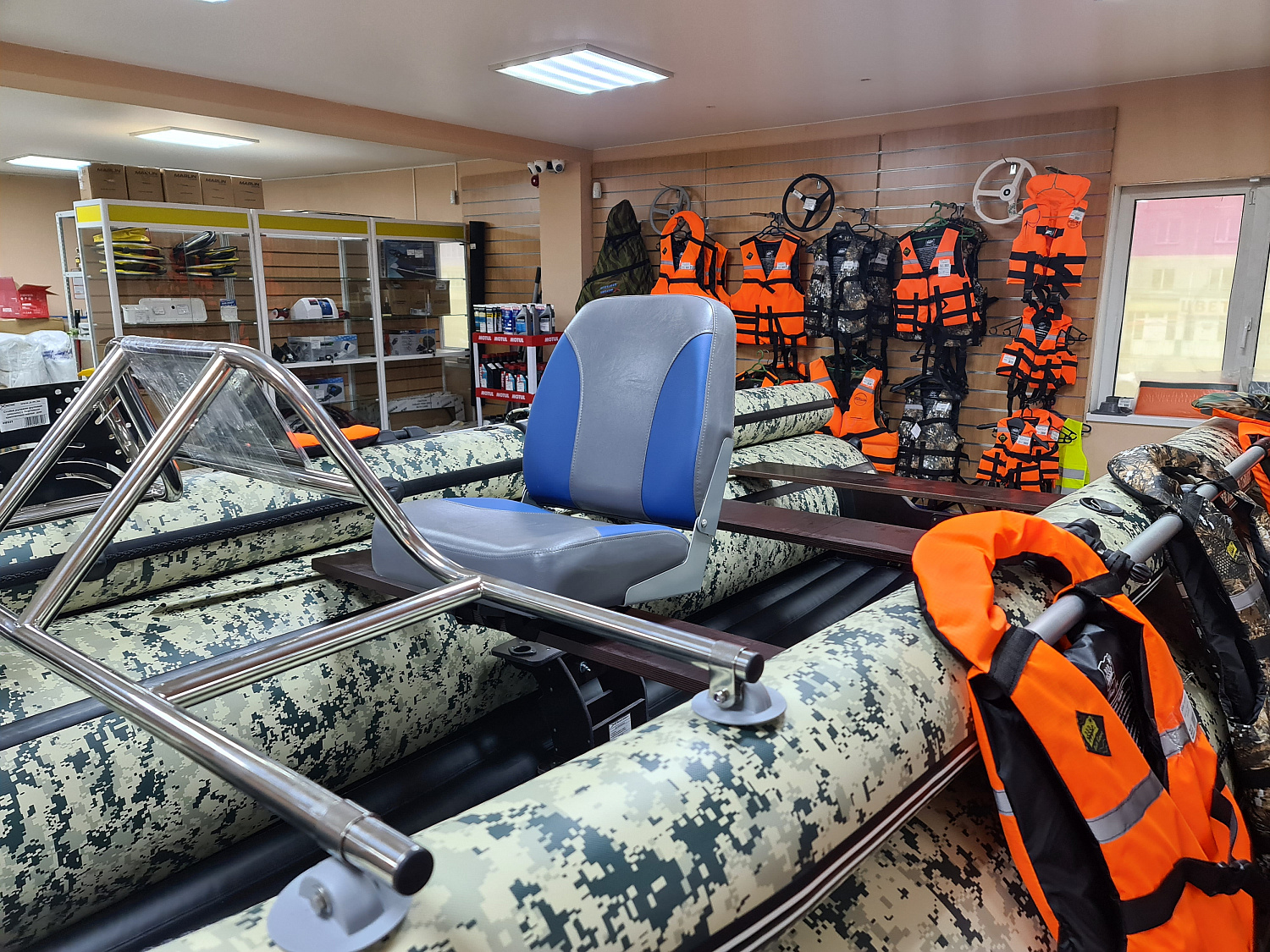 КРЕСЛО МЯГКОЕ РАСКЛАДНОЕ С ПОВОРОТНЫМ МЕХАНИЗМОМ ДЛЯ ЛОДОК в Коломне