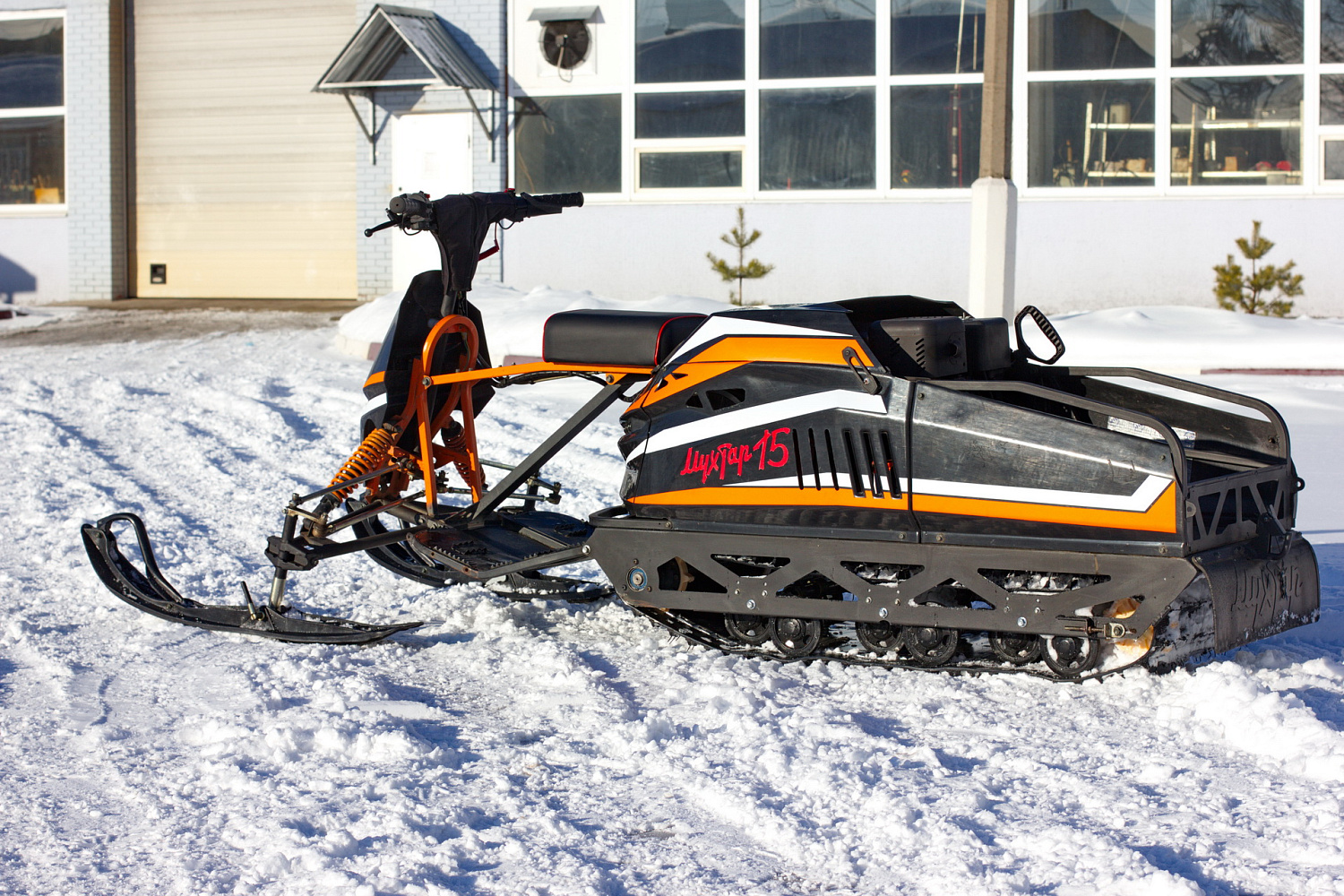 Мотобуксировщик IRBIS Мухтар 15 с лыжным модулем в комплекте в Коломне