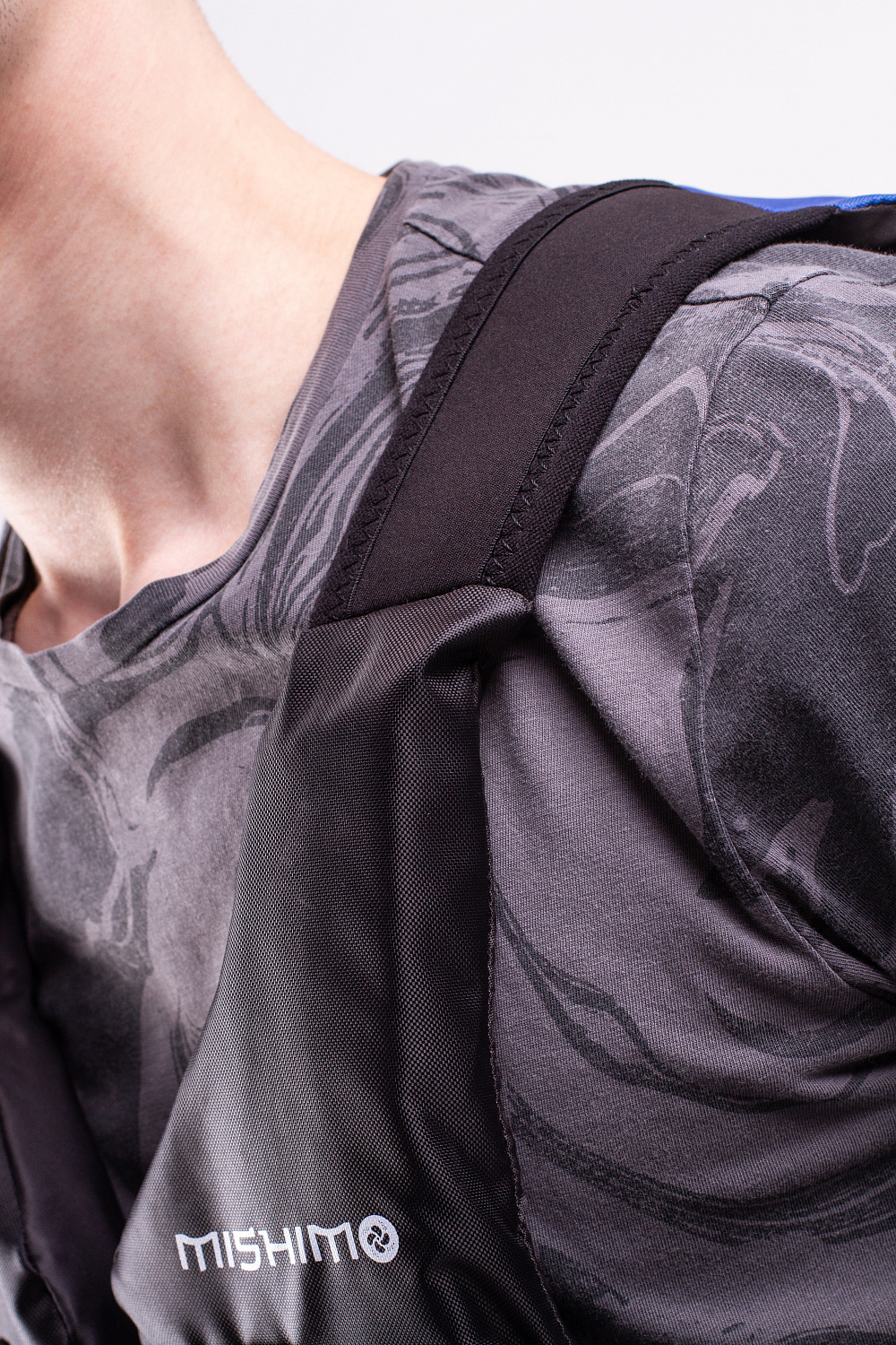 Жилет спасательный MISHIMO PRO Премиум качества Черно-синий в Коломне