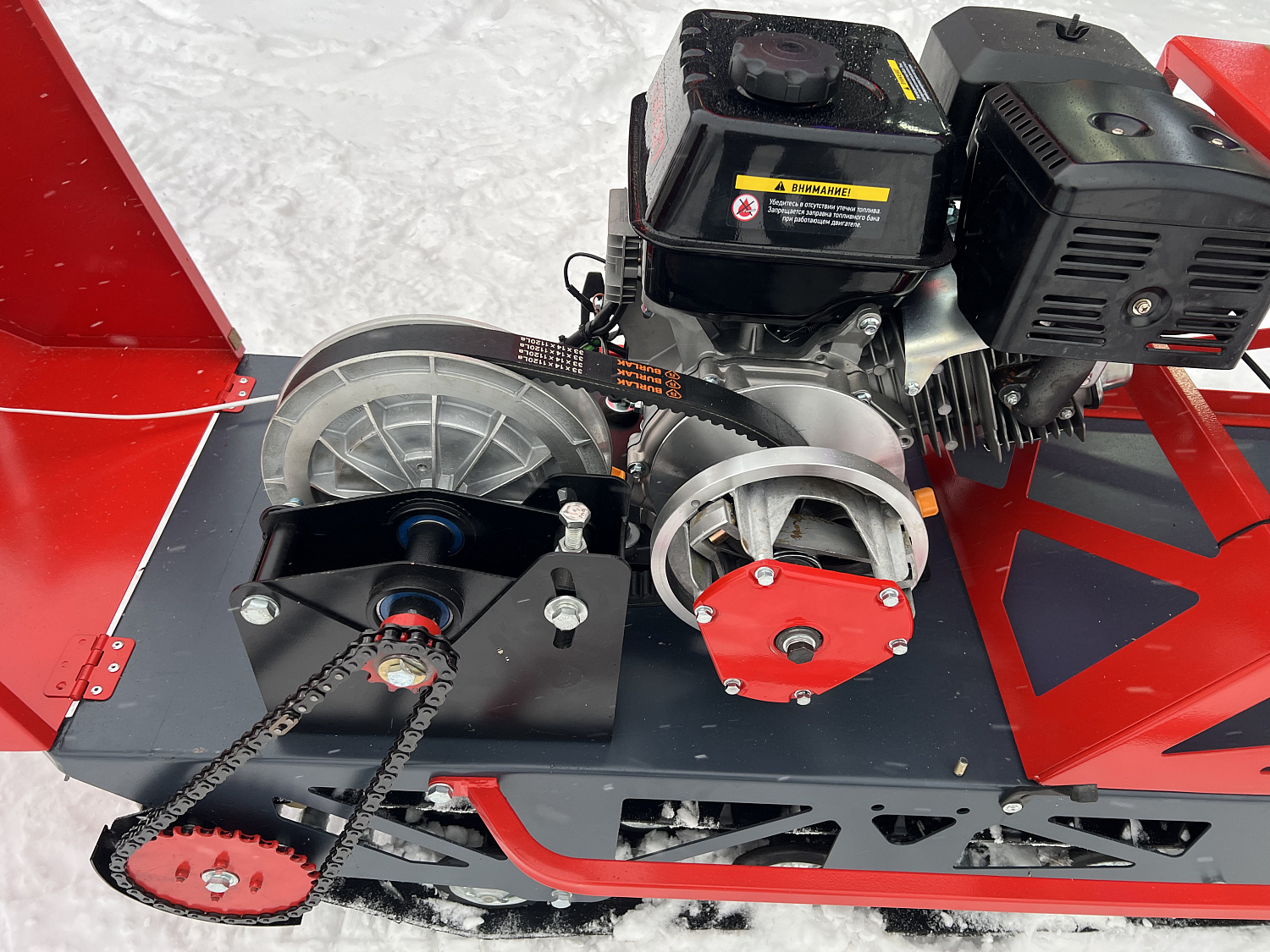 Мотобуксировщик EX-MOTO SNOWDOG S500 15л.с в Коломне