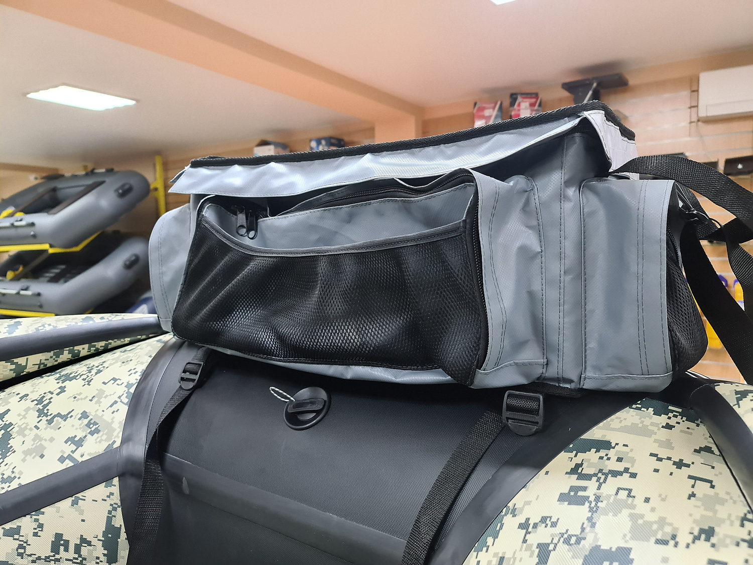 СУМКА ЛЮКС НА БАЛЛОН ДЛЯ ЛОДОК ПВХ 50Х25Х25 СМ в Коломне